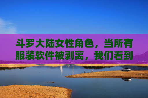 斗罗大陆女性角色，当所有服装软件被剥离，我们看到的究竟是魂力还是人？