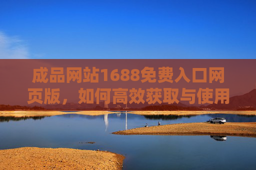 成品网站1688免费入口网页版，如何高效获取与使用？