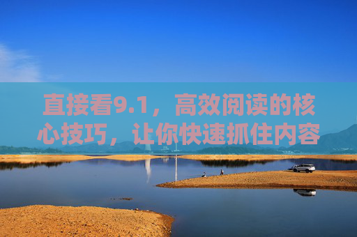 直接看9.1，高效阅读的核心技巧，让你快速抓住内容精髓