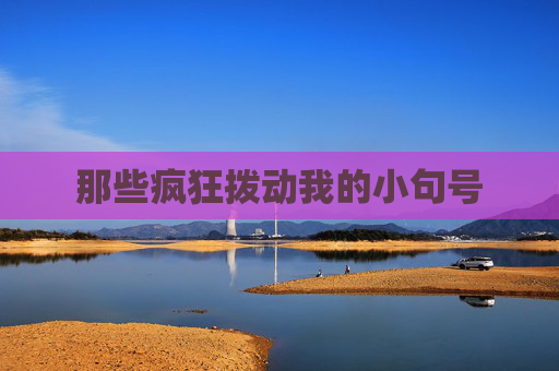 那些疯狂拨动我的小句号