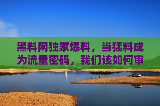 黑料网独家爆料，当猛料成为流量密码，我们该如何审视信息时代的黑料狂欢？