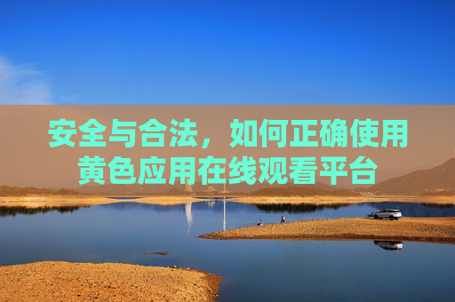 安全与合法，如何正确使用黄色应用在线观看平台