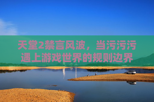 天堂2禁言风波，当污污污遇上游戏世界的规则边界