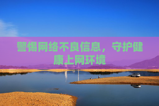 警惕网络不良信息，守护健康上网环境