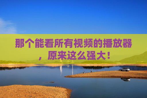 那个能看所有视频的播放器，原来这么强大！