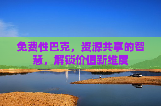 免费性巴克，资源共享的智慧，解锁价值新维度