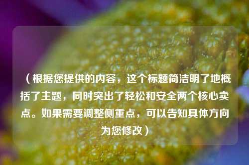 (根据您提供的内容,这个标题简洁明了地概括了主题,同时突出了轻松和安全两个核心卖点。如果需要调整侧重点,可以告知具体方向为您修改)