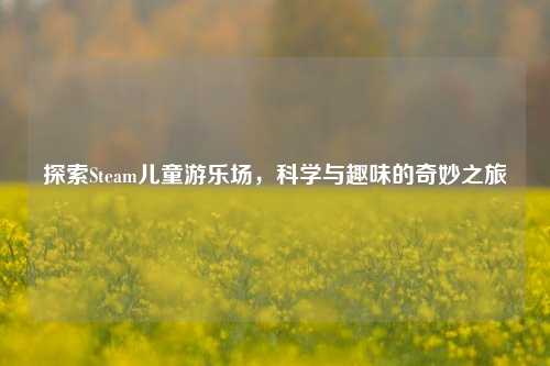 探索Steam儿童游乐场，科学与趣味的奇妙之旅