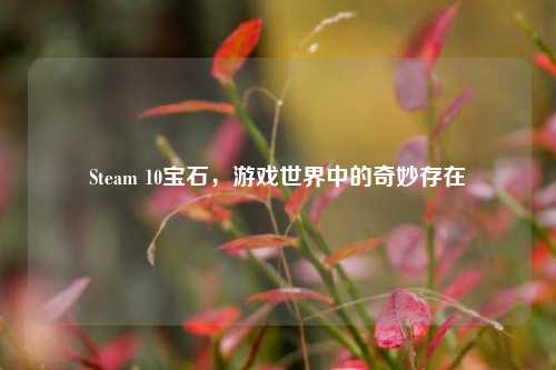 Steam 10宝石,游戏世界中的奇妙存在