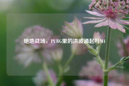 绝地战场,PUBG里的洪波涌起与M4